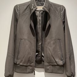 Michael Kors Leather Jacket - XXS