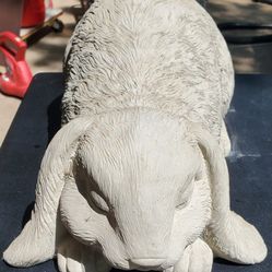 Concrete Rabbit Statue ($40)