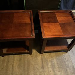 Wood End Tables