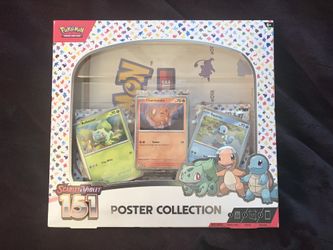 Pokemon scarlet violet 151 poster collection