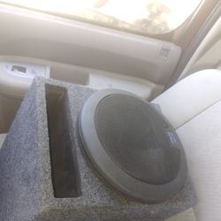 Alpine Subwoofer In Vented Box 10