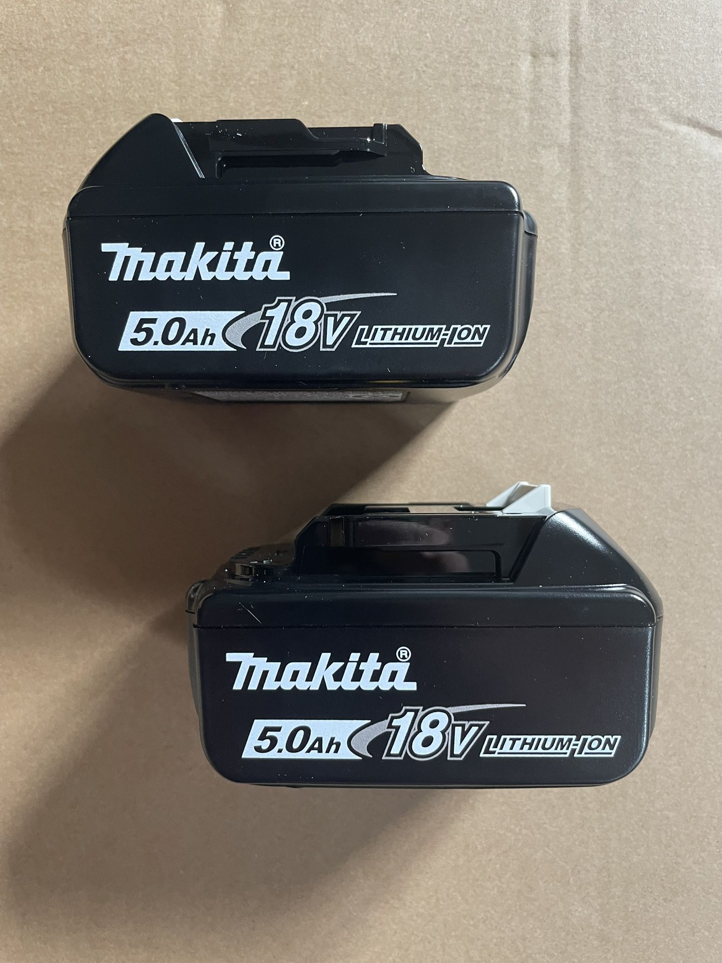 Makita 18V LXT Lithium-Ion High Capacity Battery Pack 5.0 Ah with LED Charge Level Indicator (2-Pack)