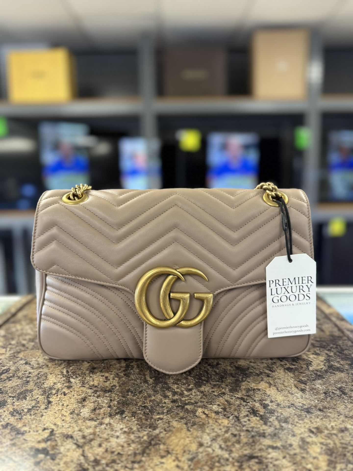 Gucci GG Marmont Purse AUTHENTIC