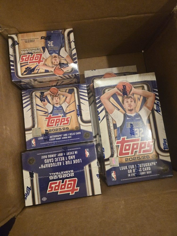2025 Topps Basketball Flagship Hobby And Jumbo Boxes