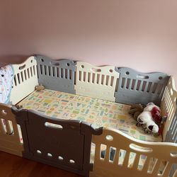 Baby Play Pin and Play Mat (Original Price $550)