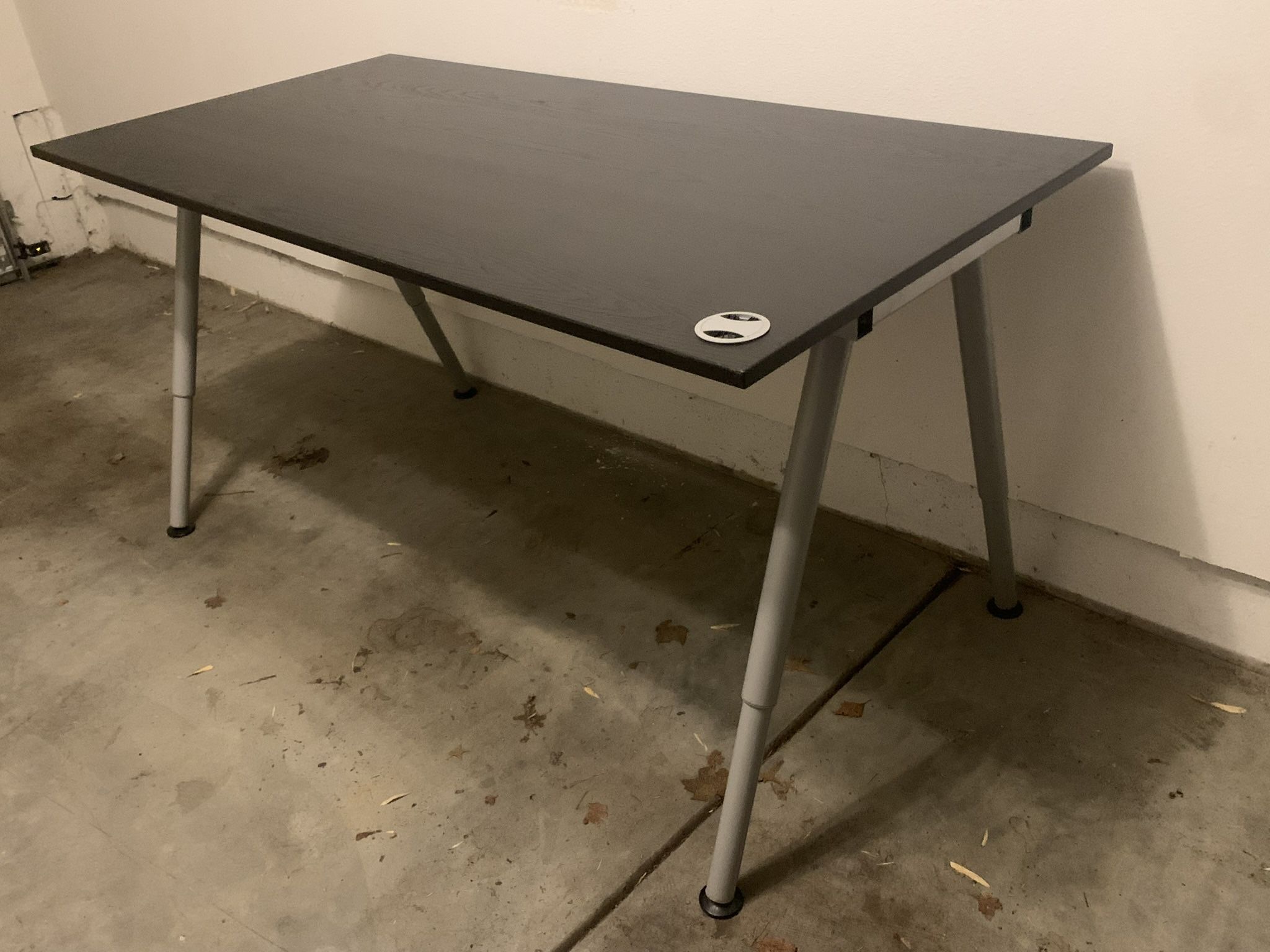 Black-brown IKEA desk