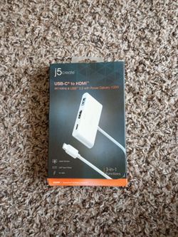 j5create USB-C to HDMI 3-in-1 Adapter JCA399