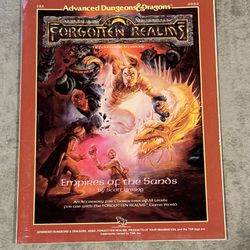 Adv. Dungeons & Dragons - Forgotten Realms - Empires of the Sands 1988 TSR#9224