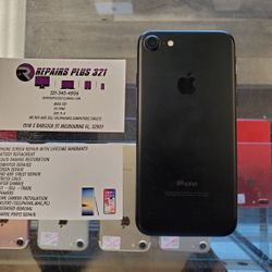 Unlocked Black iPhone 7 128gb