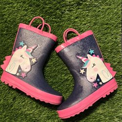 Rain Boots Size 12 Used No Box