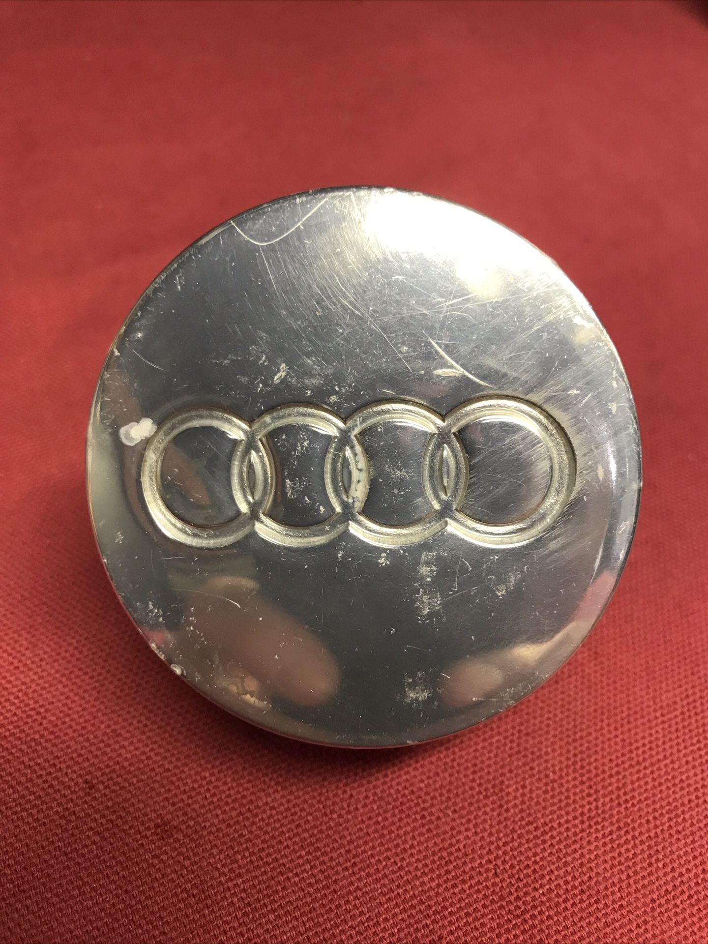 Audi OEM Audi A8 Polished Center Cap 4D0 601 170A 58712 2.50"