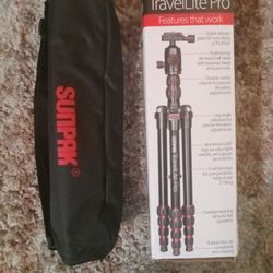 TRAVELITE PRO  PLATINUM PLUS  TRIPOD BY SUNPAK NEW
