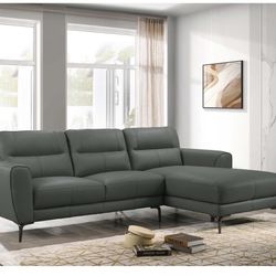 Leather Sectional New In Box 