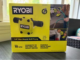 Ryobi 1/4” Hex Shank Drill Pump