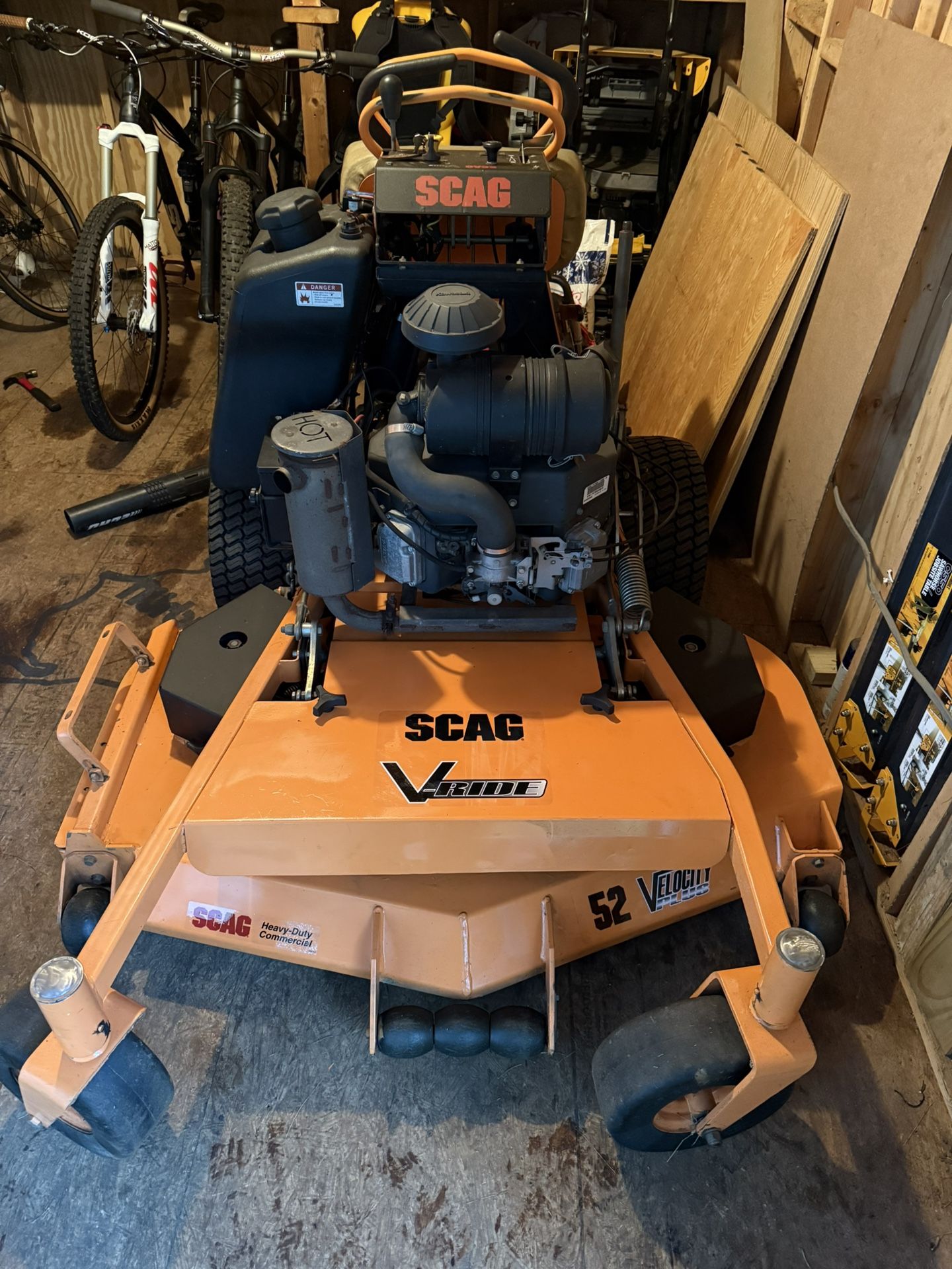 Scag V Ride 52”