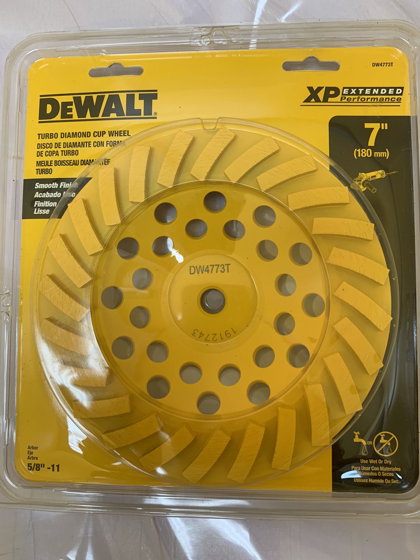 DEWALT Diamond 7-in Cup Wheel