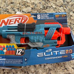 brand new unopened nerf elite commander 2.0