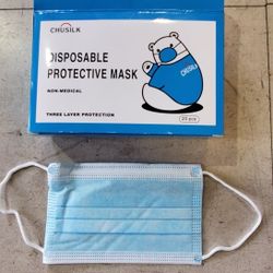 Kids Disposable Mask 3-Layer (Box of 20 Mask)