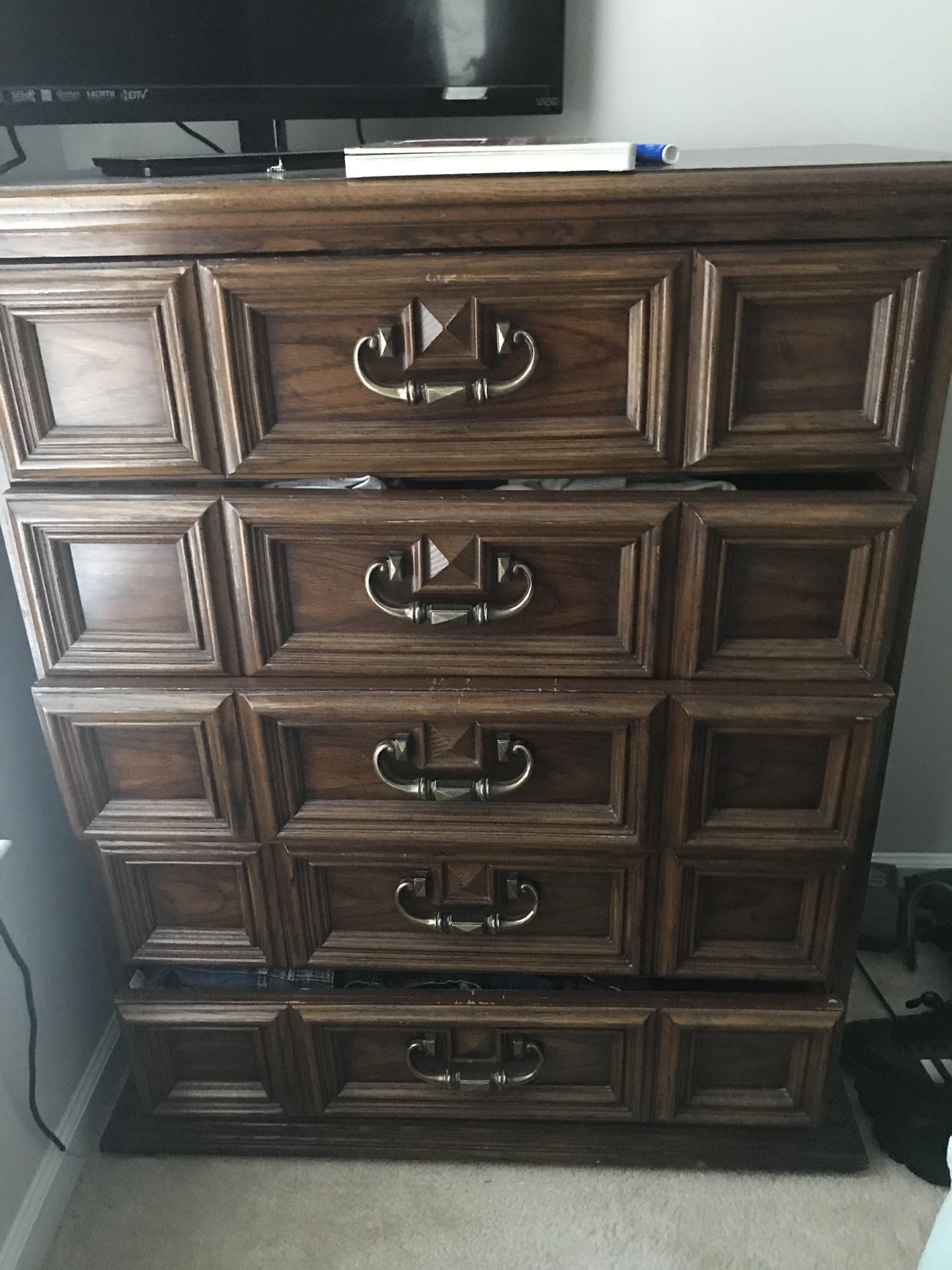 Wooden dresser