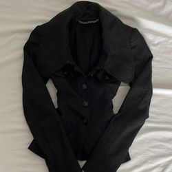Burberry Button Up Office Jacket