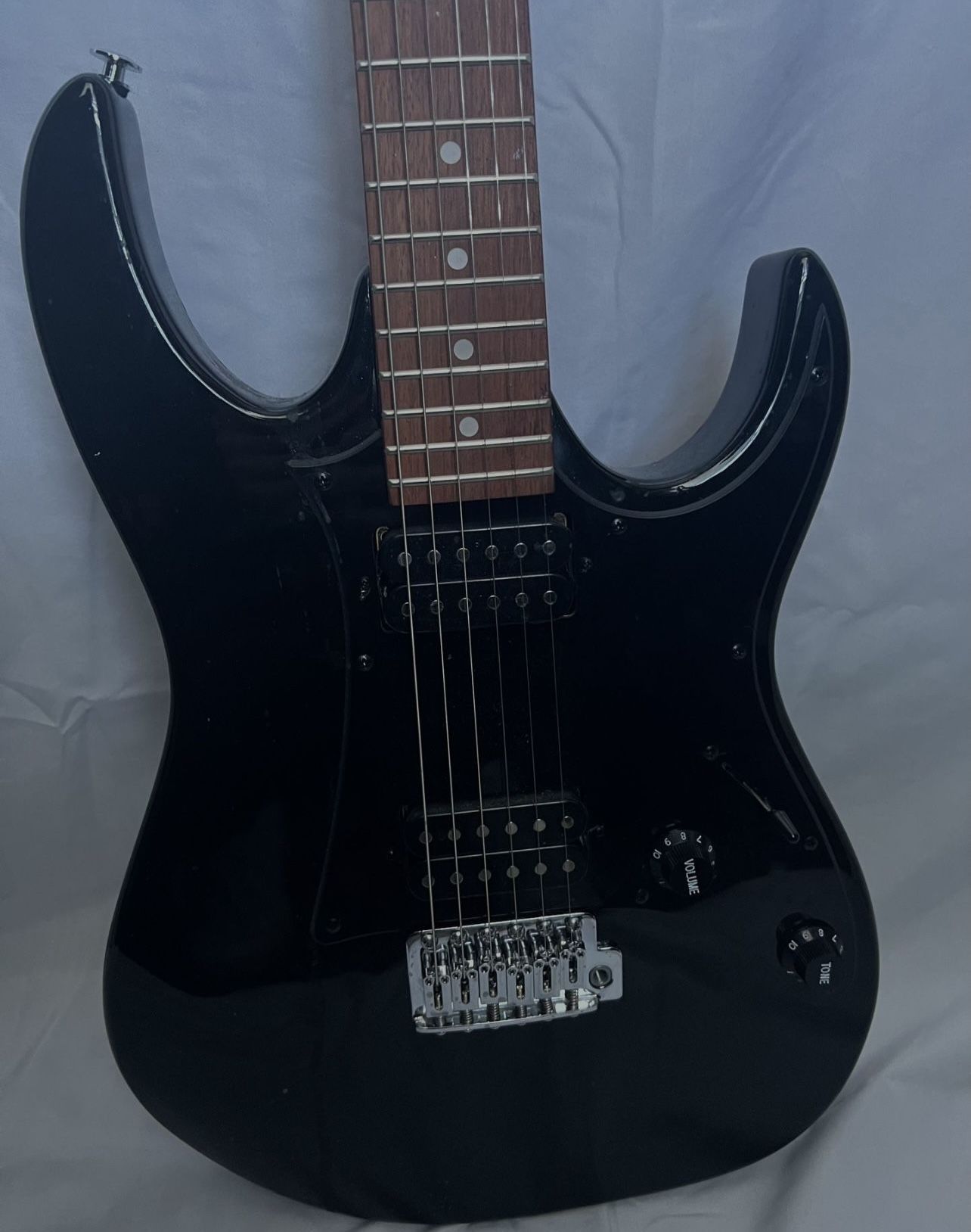 Ibanez 6 String Solid-Body Electric Guitar, Right Handed, Black (GRX20ZBKN)