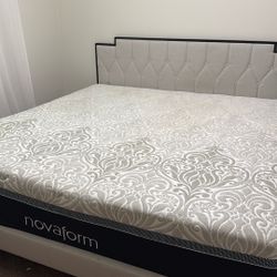 King Size Bed Frame And Mattress 