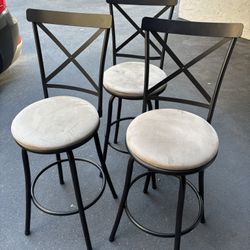 3 Barstools
