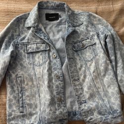 Coach Designer Jean Jacket 