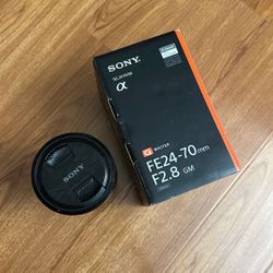 Sony FE 24-70mm f2.8 GM Lens