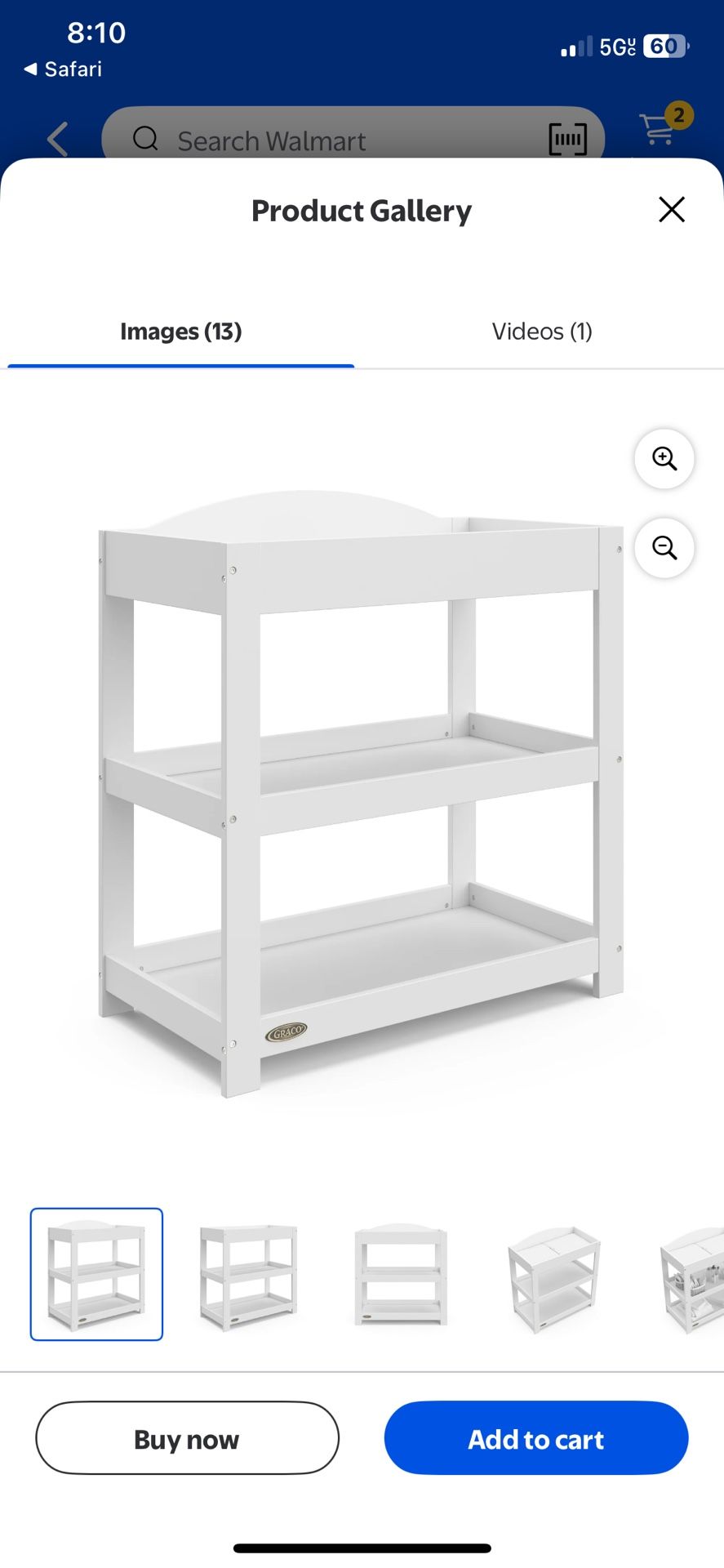 Graco Changing Table