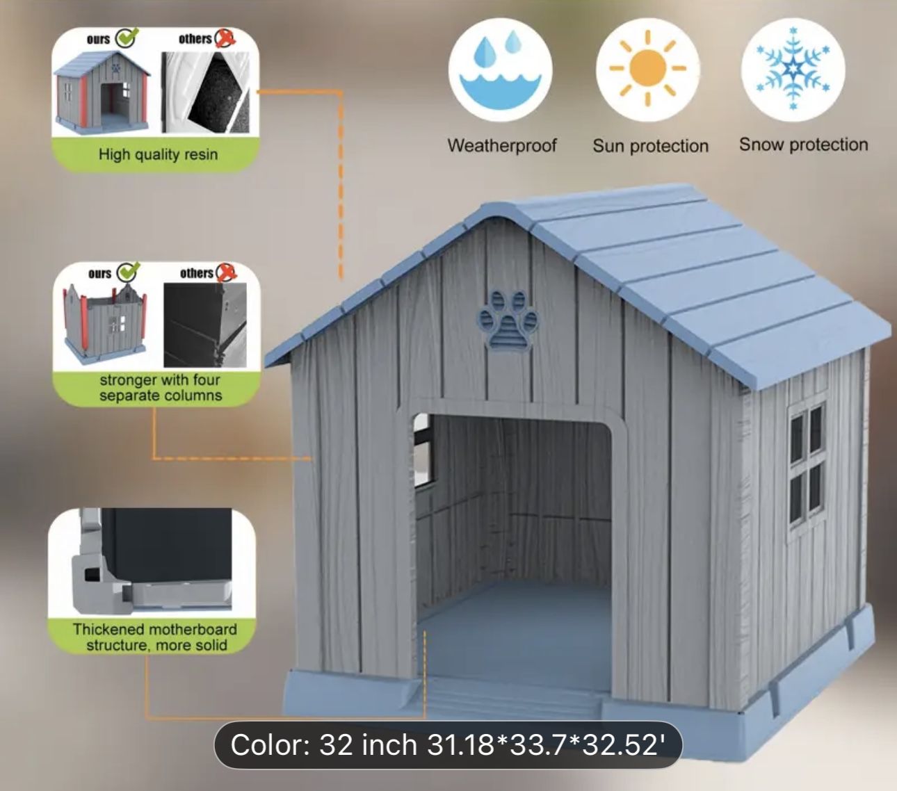 Dog House New In Box