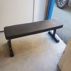 MOVING NEED TO SELL ASAP - Flat Weight Bench - Like New - Padded and Sturdy