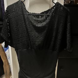 Black Lace Top