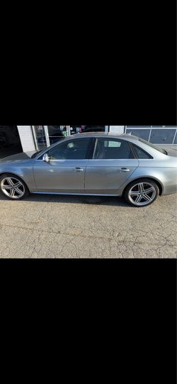 2011 Audi s4 silver