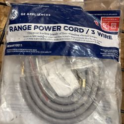 GE Range Cord 3-Wire 50 Amp 5ft.