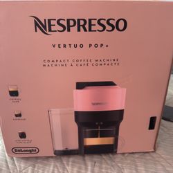 Pink Nespresso Machine