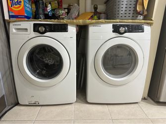 Washer and dryer