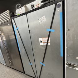 Jenn Air Panel Ready Built In Side By Side 48” Wide Refrigerator 