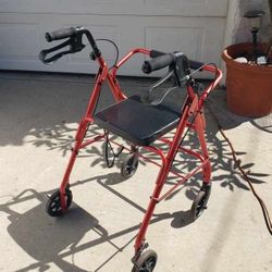 Walker With Seat 