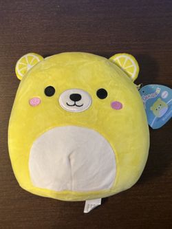 Belton the Lemon Bear Squishmallow