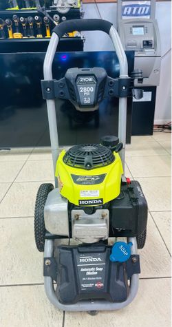 Ryobi 2800 PSI / 2.3 GPM Gas Pressure Washer – Honda GCV160 Engine (As-Is, Missing Hose & Gun)