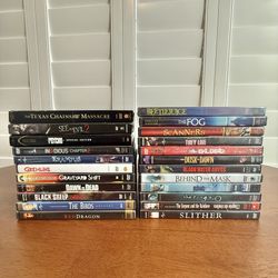 Horror Movie DVD Lot 