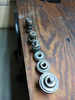 Assorted Metal Punch and Die Set