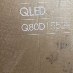 55" Q80D QLED SAMSUNG SMART TV CLEARANCE!!!