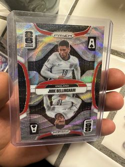 FIFA World Cup 2026 Panini Prizm Jude Bellingham Aces Silver Refractor