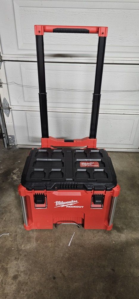 Milwaukee Packout 22 in. Rolling Low Profile Tool Box