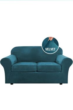 Loveseat Velvet Covers