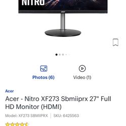 ACER 2022 Gaming Montitor