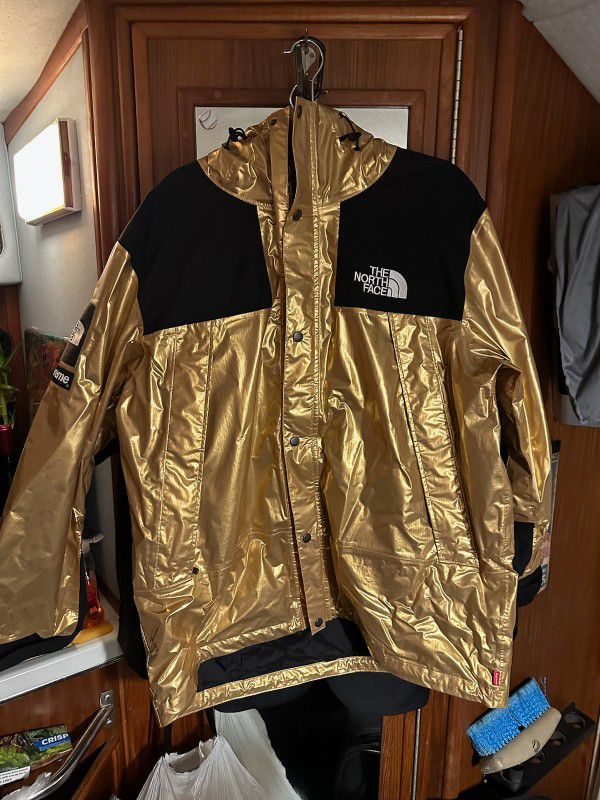 Supreme X Northface Gold Ski Jacket