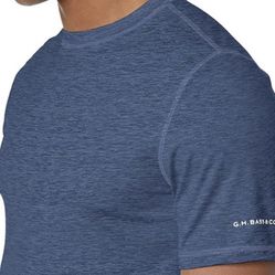 G.H. BASS MENS SUNBLOCK T SHIRT XXL